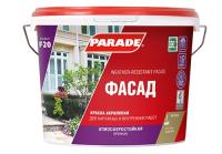 Краска фасадная акриловая PARADE CLASSIC F20 База А 5л