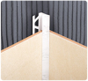 Фото Профиль кафельный внутренний 7мм белый 2,5м